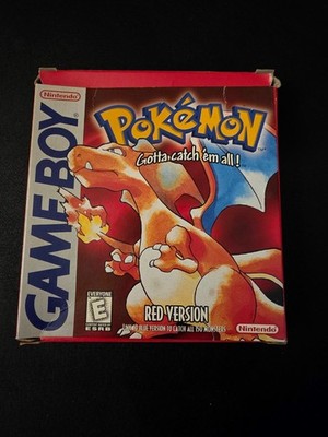 Pokémon Red Version Nintendo Game Boy Original 1998 First Print Complete TESTED