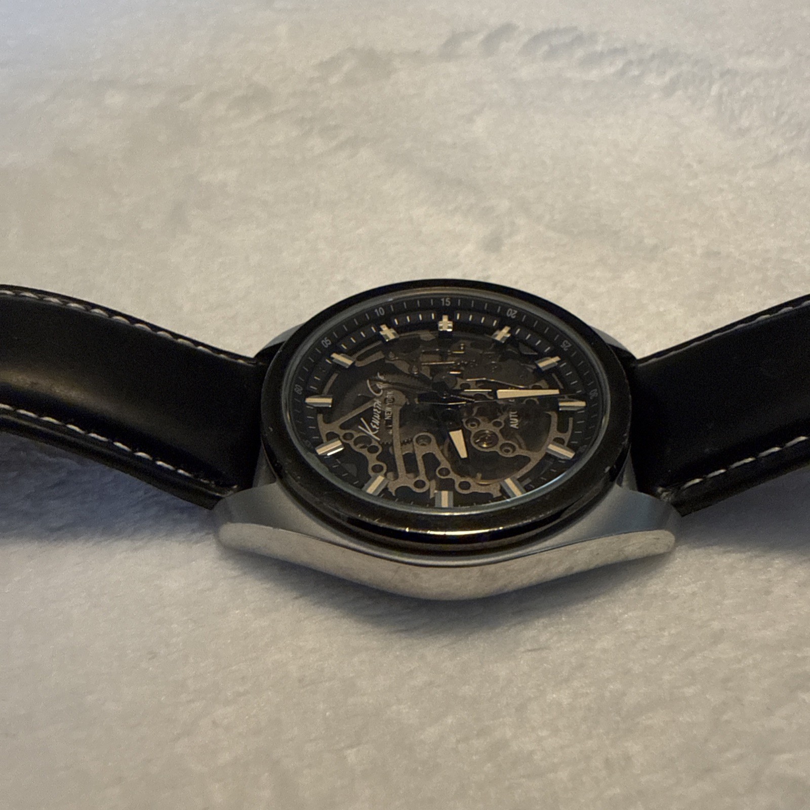 Kenneth Cole Skeleton Automatic Watch - Transpare… - image 11