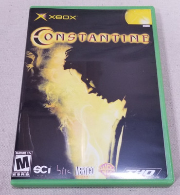 Constantine Original XBOX No Manual Replacement Box & Art Good Condition TESTED