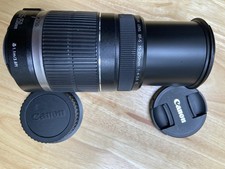 Canon EF-S 55-250mm f/4-5.6 IS STM Black Photography Lense Camera Lens