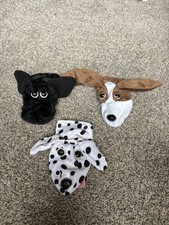 Readers Digest Singing Dog Hand Puppet Lot Vintage 2006