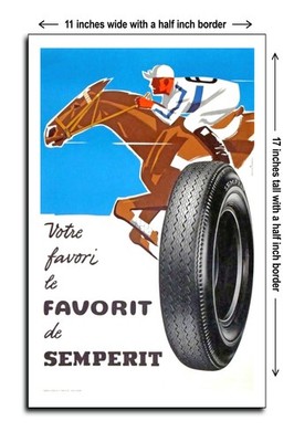 1964 Your favorite, Semperit's Favorite - 11x17 Poster
