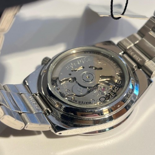 Reloj automático para hombre Seiko 5 esfera azul acero inoxidable SNKD99K1 RR... - Imagen 6 de 7