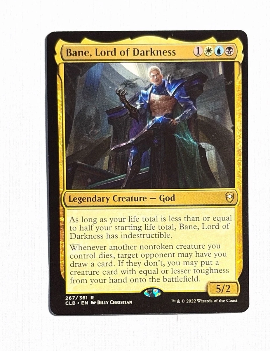 Bane, Lord of Darkness 267 Commander Legends: Battle for Baldur's