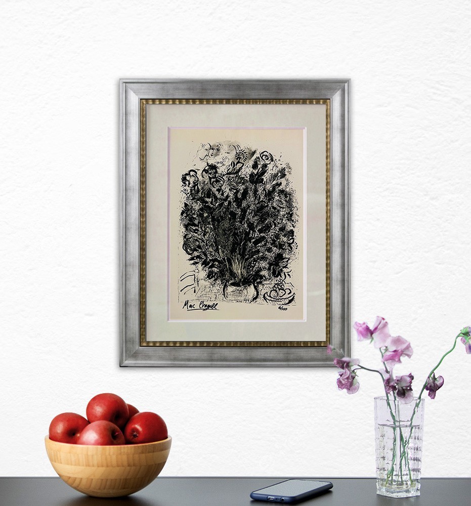 Marc Chagall, Original Hand-signed Lithograph with COA & Appraisal of $3,500