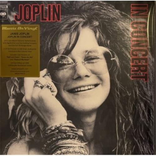 Janis Joplin – Joplin In Concert VINYL LP MOVLP3413