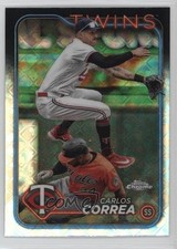 2024 Topps Chrome Logofractor Edition Carlos Correa #156 1g5d