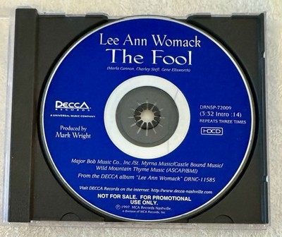 Lee Ann Womack, The Fool, Single, Promo, HDCD, 1997