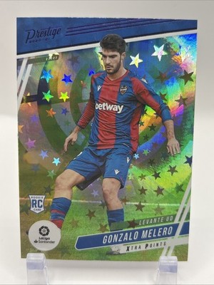 2020-21 Panini Prestige La Liga Purple Astro Parallel #15 Gonzalo Melero