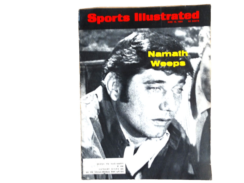 Sports Illustrated – June 16, 1969 – Namath Weeps