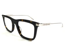 Gucci Eyeglasses Frames GG1438O 002 Tortoise Silver Square Full Rim 53-20-145