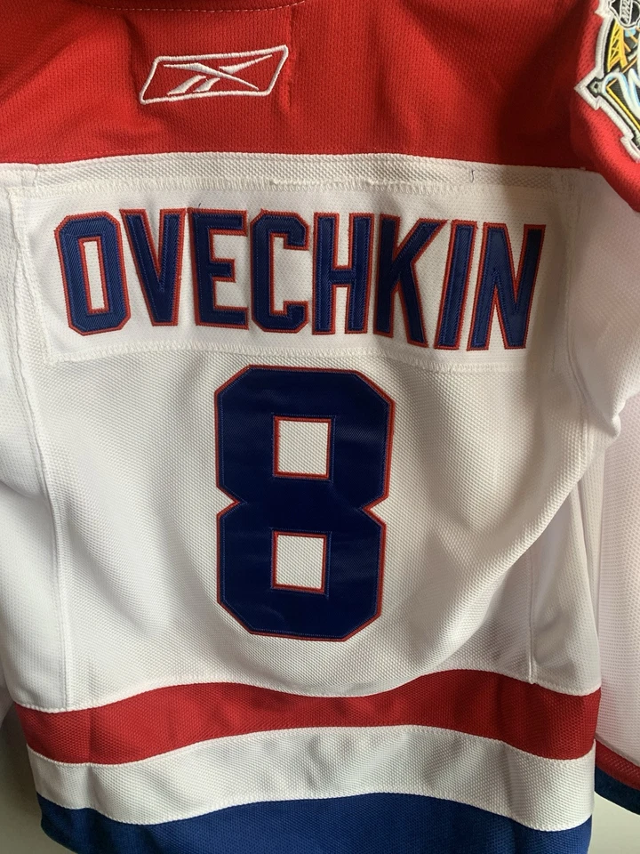 Alex Ovechkin Washington Capitals 2011 NHL Invierno Clásico Reebok Juvenil Pequeño Foto 4 de 4