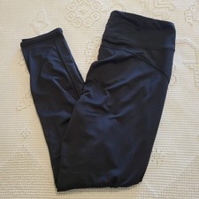 ClimateRight by Cuddl Duds Jogger Pants Womens Black Elastic Waist Pockets sz. L
