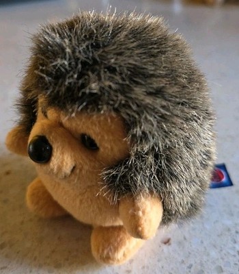 TRUDI BEAUTIFUL LIGHT DARK BROWN HEDGEHOG H 10CM VINTAGE DISCONTINUED