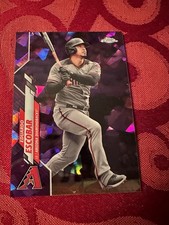 2020 Topps Chrome Sapphire Edition Purple Refractor #595 Eduardo Escobar # /10