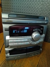 Mini impianto stereo hi-fi Aiwa NSX-S22 vintage 3 CD caricatore RICAMBI PROGETTO RIPARAZIONE