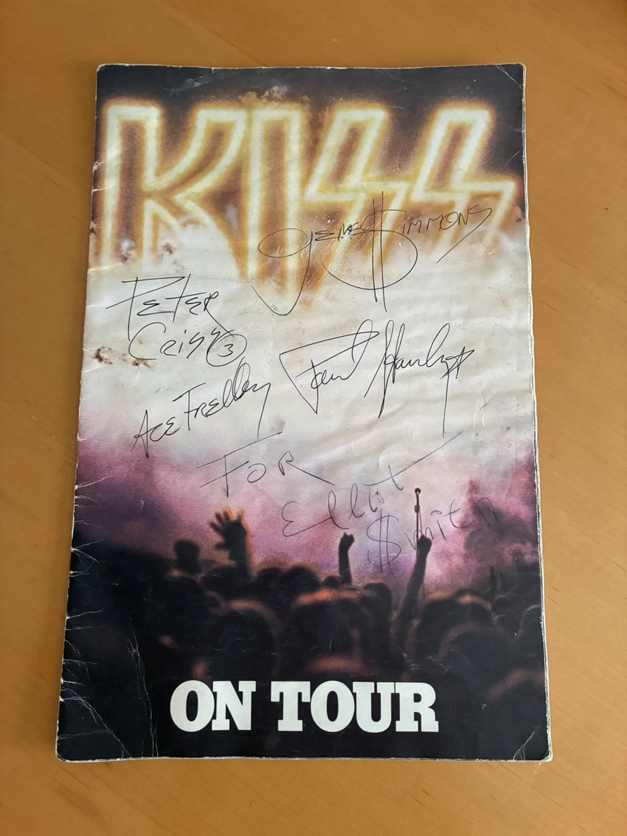 Kiss Tour Book for sale | eBay