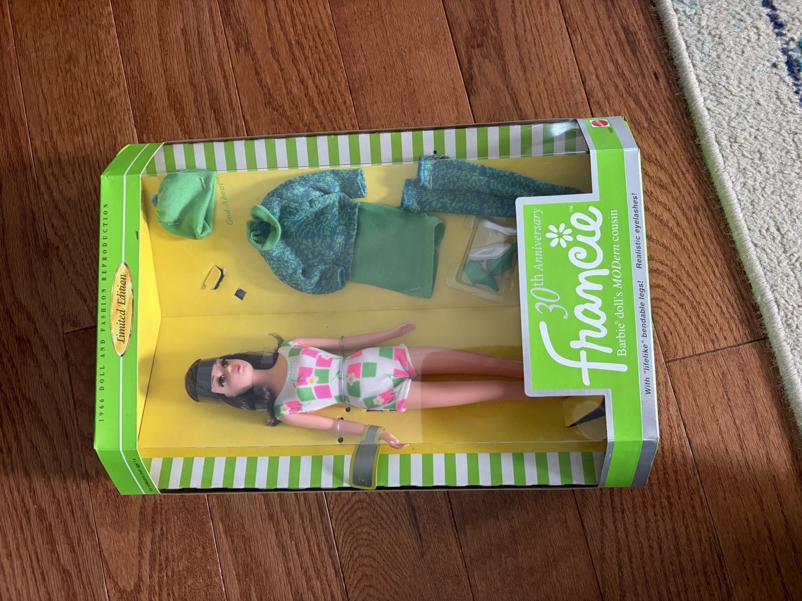 Mattel 30th Anniversary Francie Limited Edition Collector Barbie Doll 1996