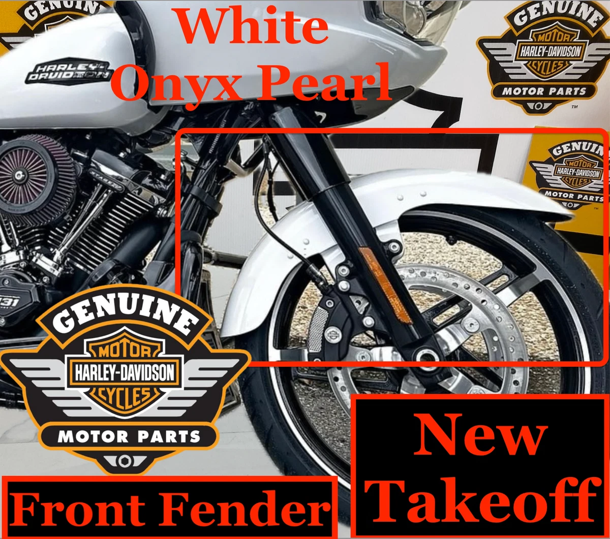 Harley-Davidson White Fenders for sale | eBay