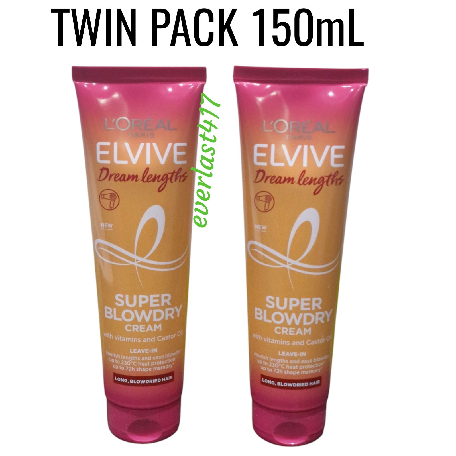 2 X L'Oreal Dream Lengths SUPER BLOWDRY CREAM 150ML - Image 6