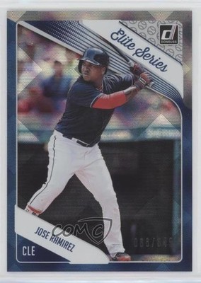 2018 Panini Donruss Elite Series 66/999 Jose Ramirez #ES9 03rx