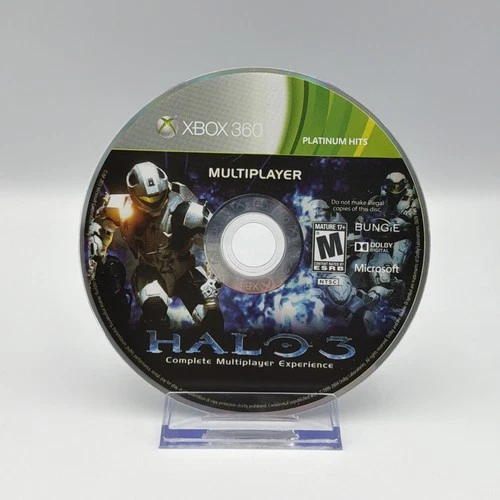 Halo 3 ODST (Microsoft Xbox 360, 2009) Loose Multiplayer Game Disc Only Tested