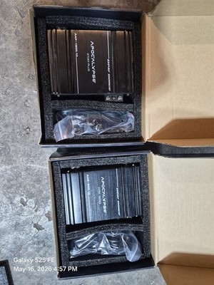 1 Deaf Bonce  AAB-800.1D  & 1 Deafbonce AAP-1600.1D Amplifiers Need Repair