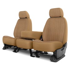 For Dodge Ram 1500 98-01 Duramax Tweed 1st Row Tan Custom Seat Covers