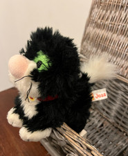 Vintage 2006 Born to Play Postman Pat's Jess the Cat Soft Toy - Miaow Sound - 6"