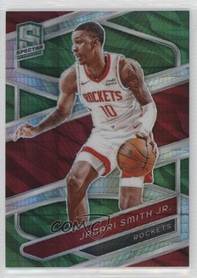 2023-24 Panini Spectra International Green Prizm 75/75 Jabari Smith Jr #83 1t4l