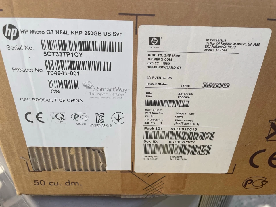 NEW HP ProLiant MicroServer G7 N54L AMD Turion II Model Neo 2GB 250GB LFF SEALED - Image 3 of 4