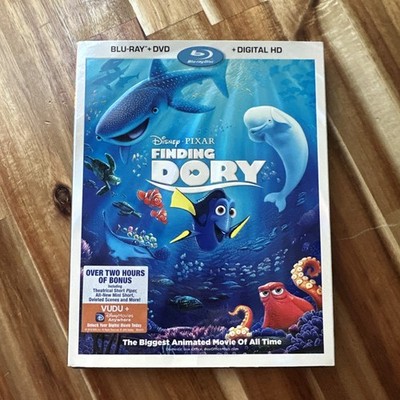 Finding Dory (Blu-ray + DVD + Slipcover 2016) Combined Shipping Available!