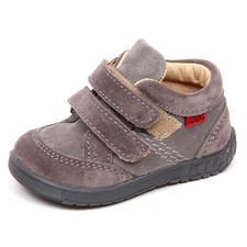 E2226 sneaker bimbo grey KICKERS HAGOP scarpe suede shoe kid baby