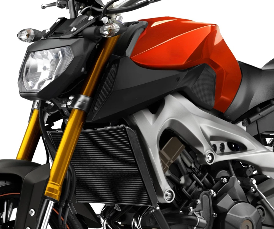 Radiators Grille Engine Cooler Cooling For Yamaha MT-09 FZ-09 MT FZ 09 2013-2016 - Image 3 of 4