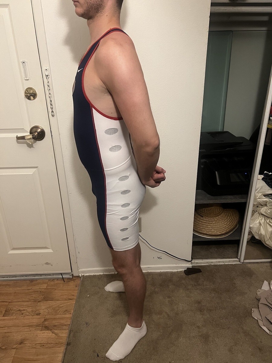 USA National Team Nike Men Track & Field Singlet SkinSuit XXL