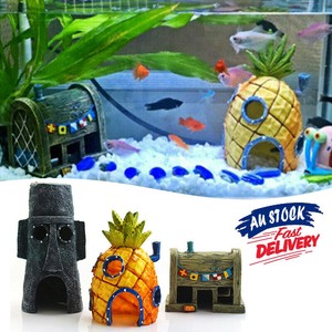 alien fish tank decorations
