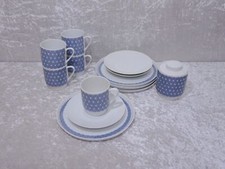 13 tlg. Konvolut Kaffeeservice Melitta Porzellan Design Hamburg Vintage um 1970