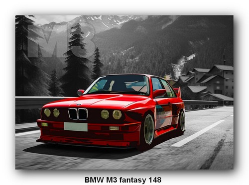 BMW M3 - 40 different CAR POSTER PRINT IMAGE A3 A4 or DIGITAL E30 E46 E36 E90 E9 - Picture 96 of 134