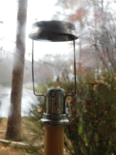 12.5" Antique Gorham Candle Stick Lamp Beaded Lamp Shade Silver Plate Lamp Shade - Picture 6 of 8
