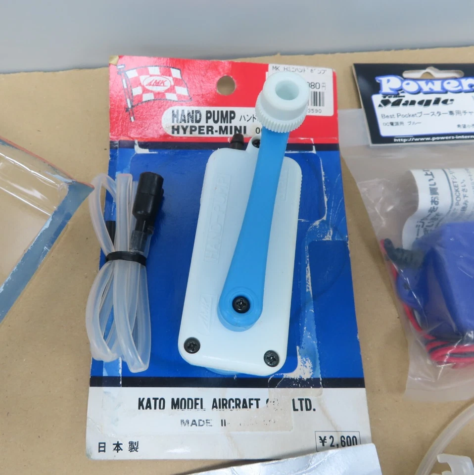 Kato RC aircraft MK Hyper-mini hand Pump DC12V Booster/Starter Charger Fuel Tank - Image 3 of 4