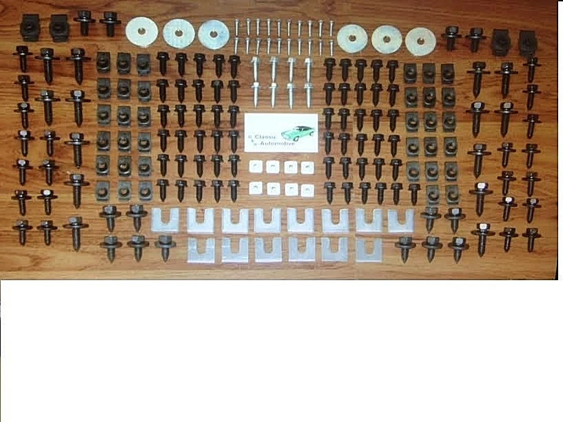 210pc Front Sheet Metal Hardware Kt Chevrolet Nova  Pickup Truck GMC Impala - Image 2 of 3