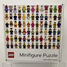 LEGO Mini-figure Colorful Characters 1000 Piece Jigsaw Puzzle - NEW