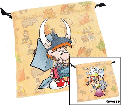 Munchkin Dice Bag | Large 7" x 7" Drastring Bag for RPG and Tabletop Games - Picture 2 of 4