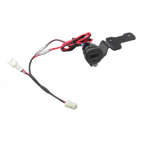 12V 3.0 Dual USB Charger Socket Power Outlet Adapter Plug For YAMAHA FZ07 MT-07 - 第 6/19 張圖片
