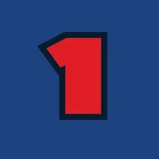 2025 Max Verstappen 1 Driver Number Sticker