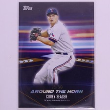2024 Topps Series 2 Baseball MLB Around The Horn Corey Seager /50 #26 Rangers