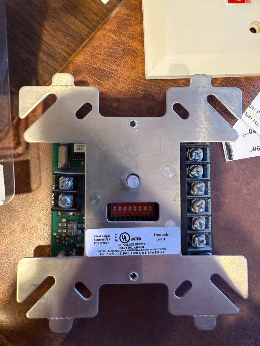 セディション　NONONO SDS-601L+∞ G-FTW-CSLTD Honeywell Silent Knight SD500-ANM P/N 122827 ADDRESSABLE