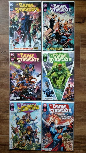 Crime Syndicate #1-6 DC Comics (2021) by Andy Schmidt