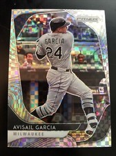 2020 PANINI PRIZM Power Plaid Parallel #125 AVISAIL GARCIA /75 Refractor 