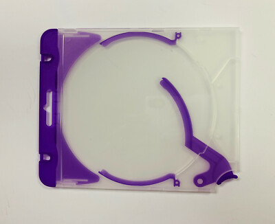10 PURPLE VARIOPAC TRIGGER CD DVD CASES WITH CLIP, PSC24CLIP(JS93) FREE SHIPPING